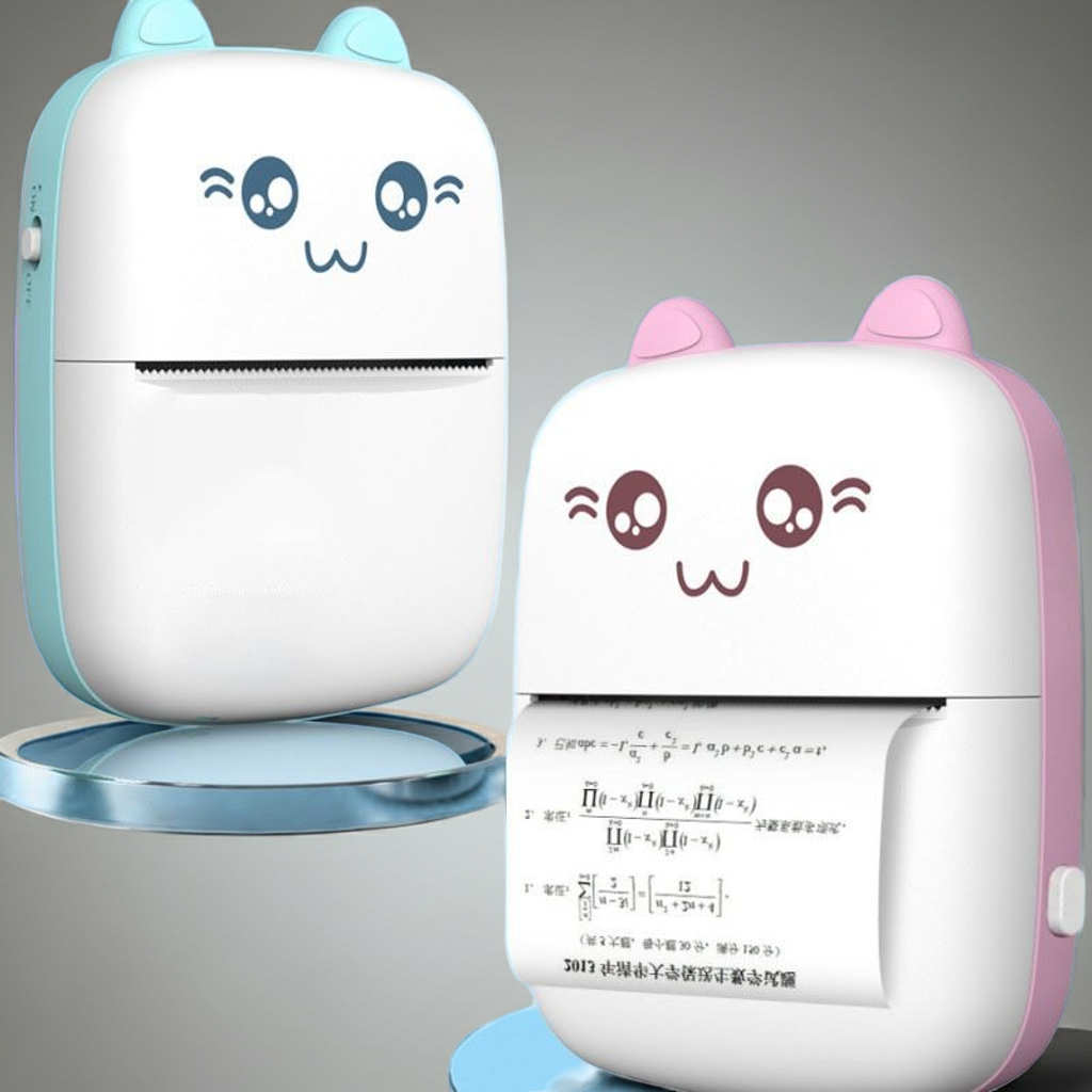 Mini Printer Portable Mini Bluetooth WiFi New Wrong Printer Mobile Phone Photo Title Note Hot Print Pocket Student Error Label Printer