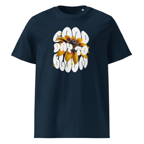 Unisex-Bio-Baumwoll-T-Shirt Good day to Bloom