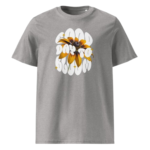 Unisex-Bio-Baumwoll-T-Shirt Good day to Bloom