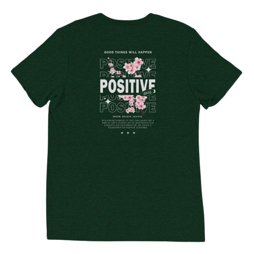 Kurzärmeliges T-Shirt Positiv