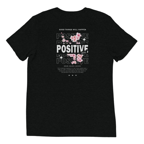 Kurzärmeliges T-Shirt Positiv